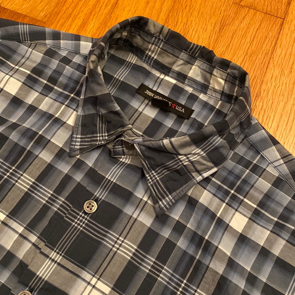 John Varvatos Plaid LS